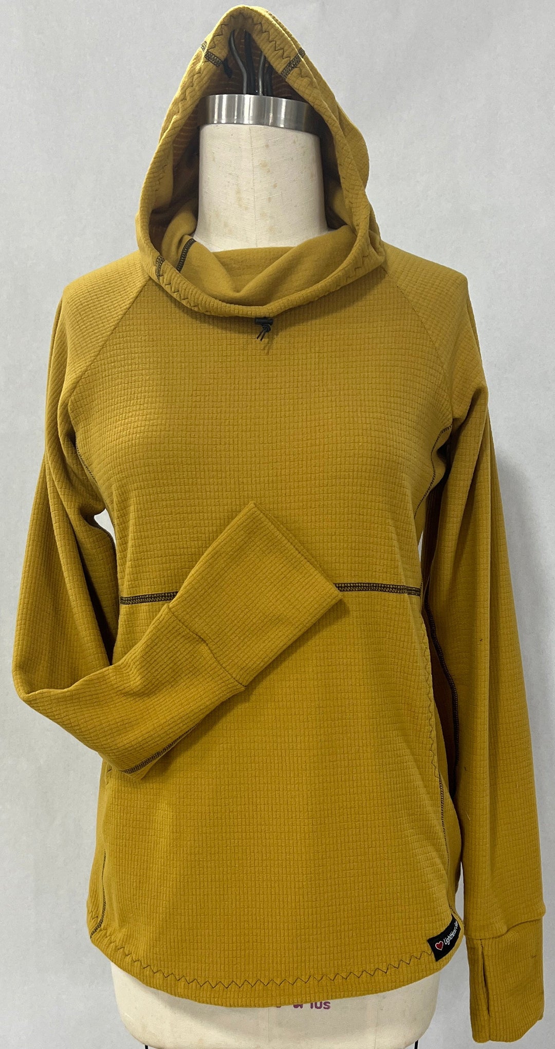 Women's Fleece Hoodie - Mustard